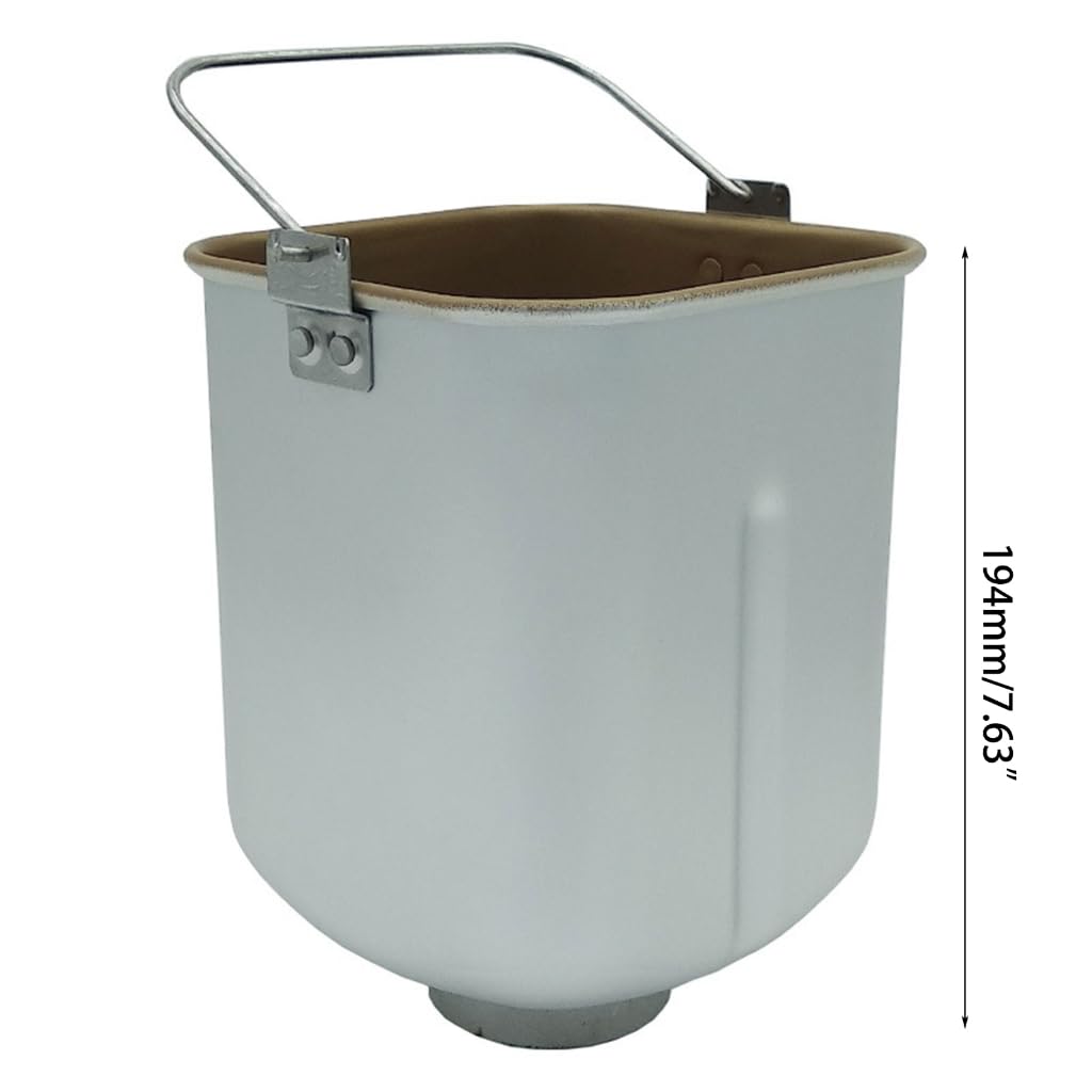 Zaviftie Square Bread Machine Liner Mixing Bread Bucket Bread Pan Bread Machine Inner Pot Replacement Parts for Bread Machine