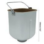 Zaviftie Square Bread Machine Liner Mixing Bread Bucket Bread Pan Bread Machine Inner Pot Replacement Parts for Bread Machine