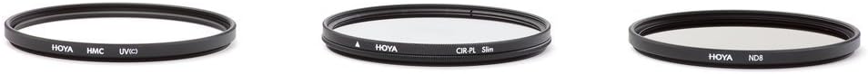 67mm (HMC UV/Circular Polarizer / ND8) 3 Digital Filter Set with Pouch