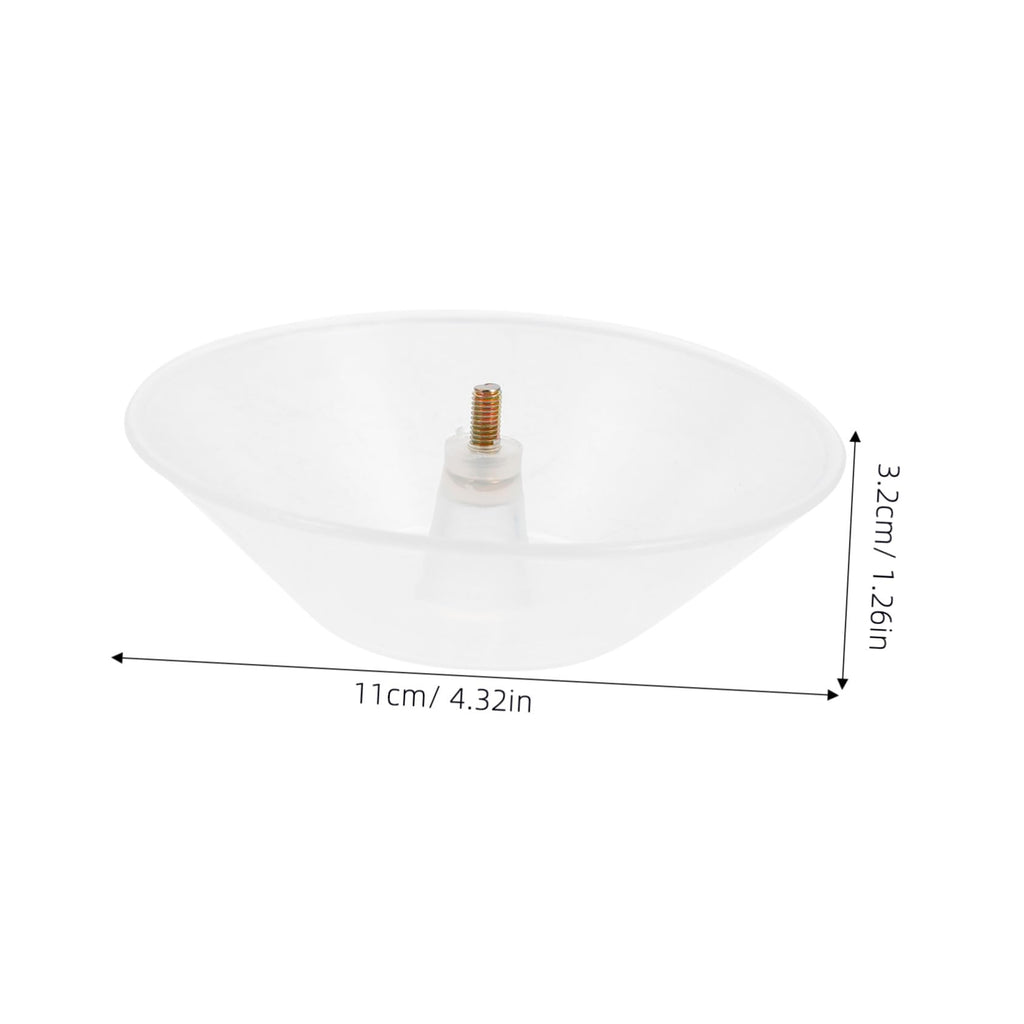 Range Hood Oil Collecting Cups Replacement White 3 Pack Plastic