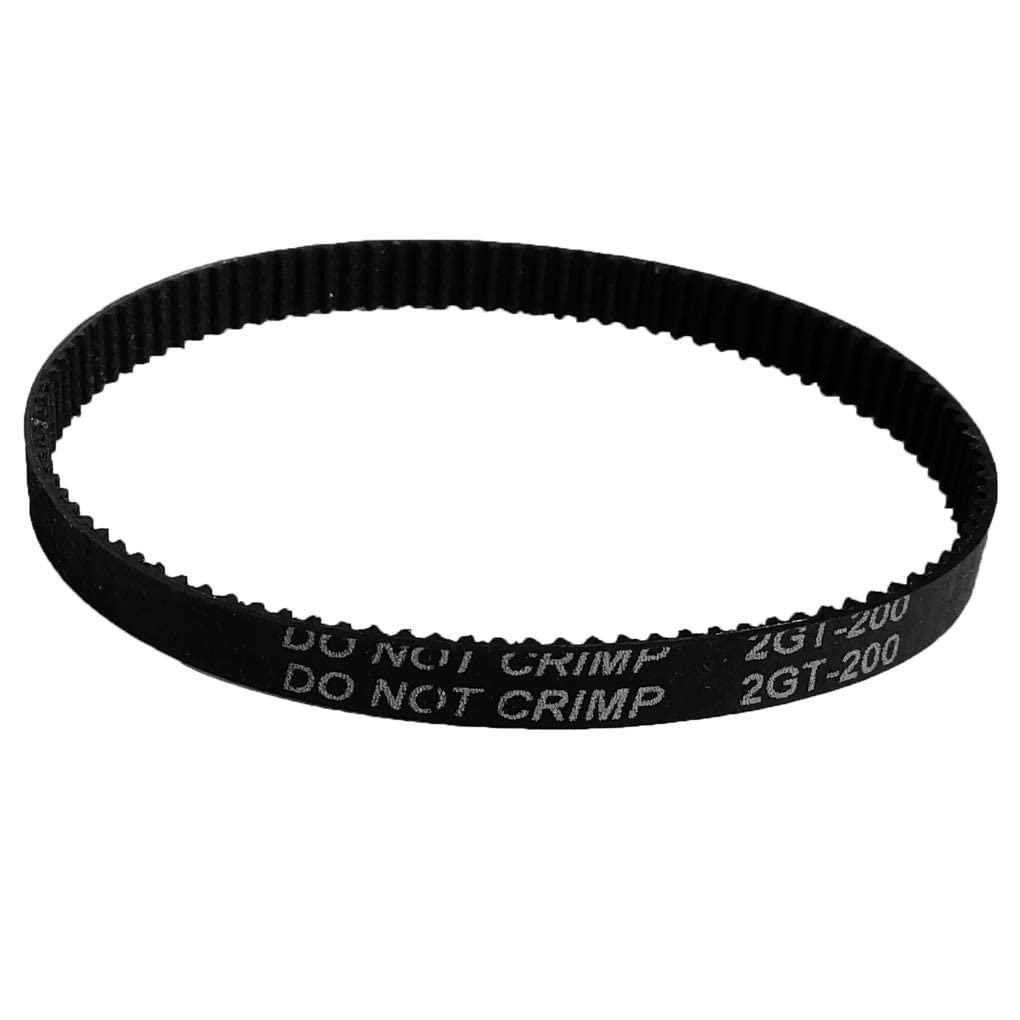 Zeelo GT2 Timing Belt Closed Loop Rubber Belt 200mm for Width 6mm for 3D Printers -10pcs