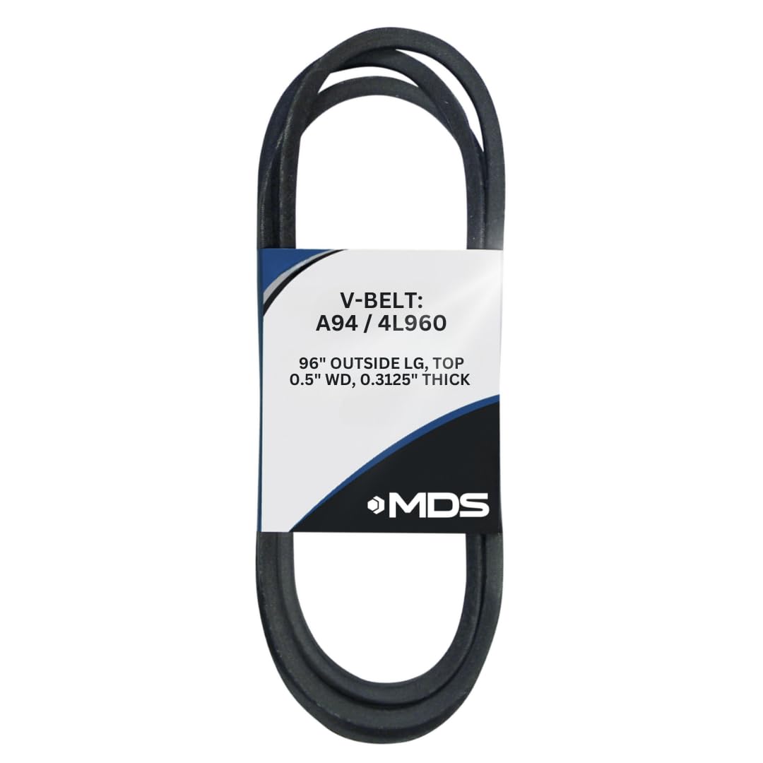 Premium A94 or 4L960 1/2 x 96in V-Belt