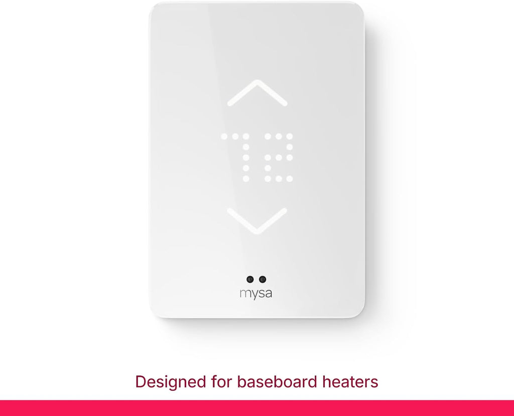 Smart Thermostat for Electric Baseboard Heaters 240V | Remote Control with 100% Free APP | Easy Install | HomeKit