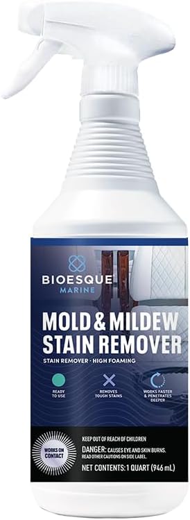 Marine Mold & Mildew Stain Remover, 32 Fluid Ounce (Pack of 1)