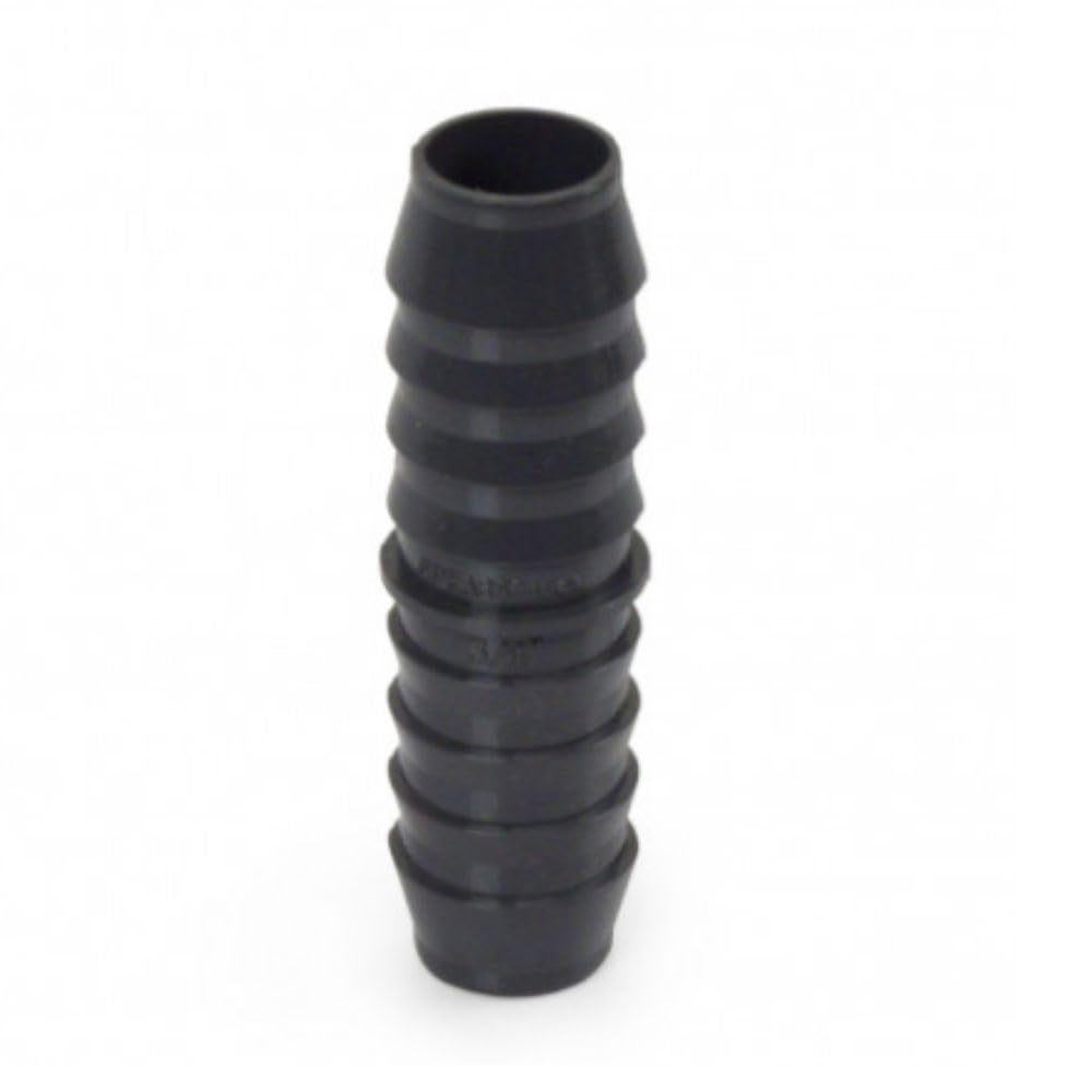 3/4" Barbed Insert PVC Coupling - Barb Tubing Reducing Coupling- Hose Fitting- Sch 40, Gray-1pcs