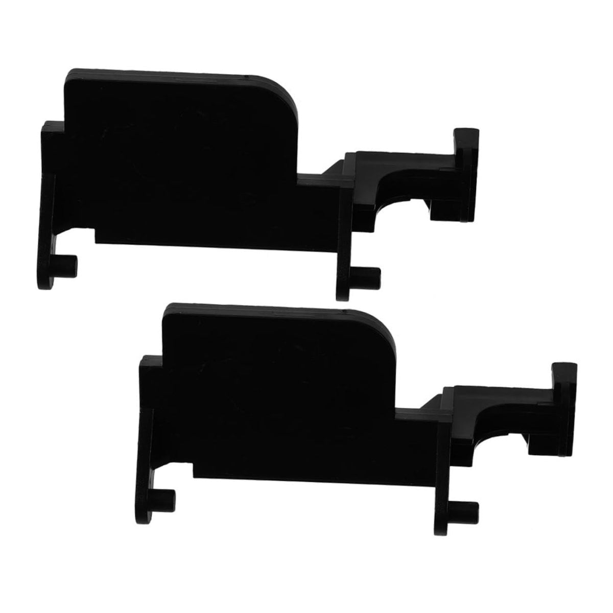 2pcs Black Microwave Door Stay Switch Replacement Part for Ovens