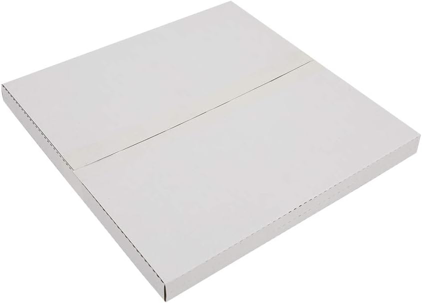 100PCS White LP Shipping Mailer Boxes