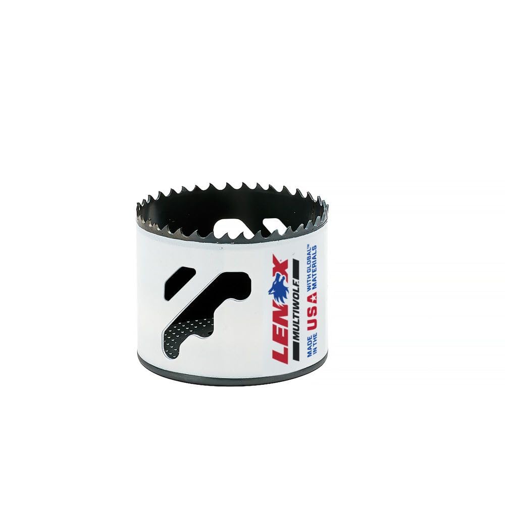 LENOX Tools Bi-Metal Speed Slot Hole Saw with T3 Technology, 2-1/2"