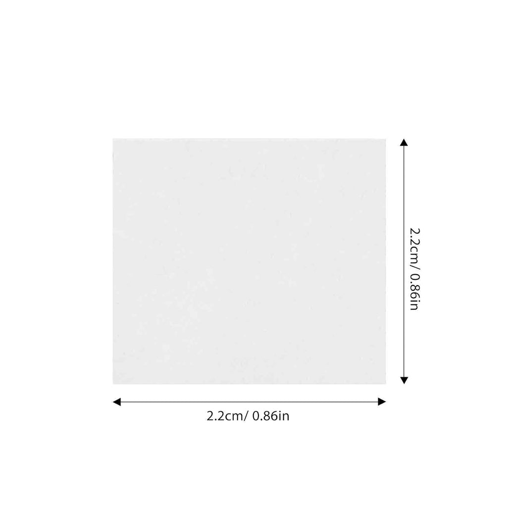 Disposable Microscope Slides Clear Optical Plastic Blank Slides for Lab Science Education Pre-Cleaned Laboratory