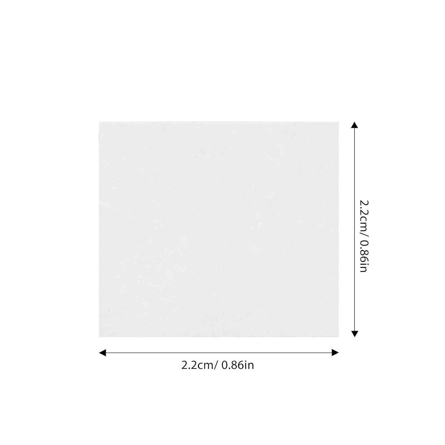 Disposable Microscope Slides Clear Optical Plastic Blank Slides for Lab Science Education Pre-Cleaned Laboratory