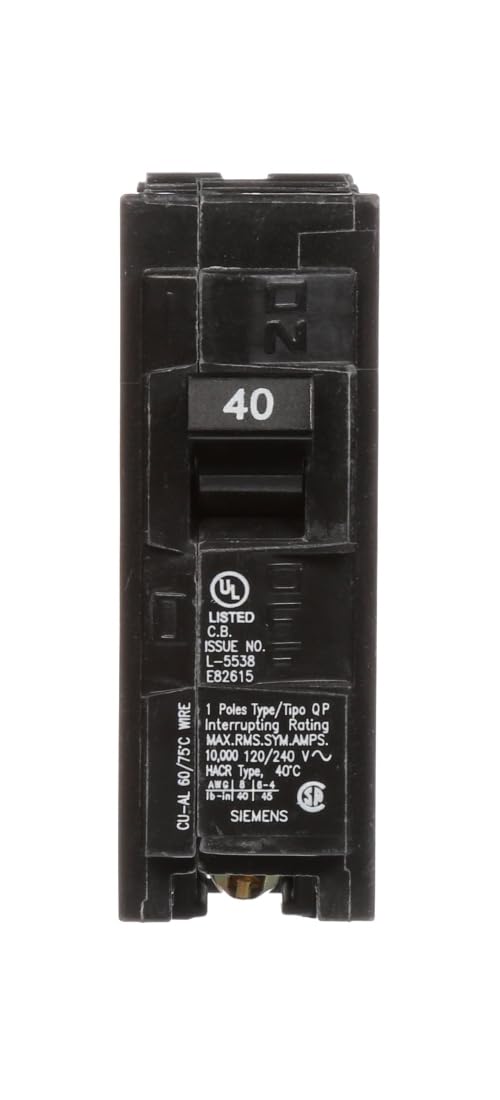 Siemens Q140 40-Amp Single Pole Type QP Circuit Breaker