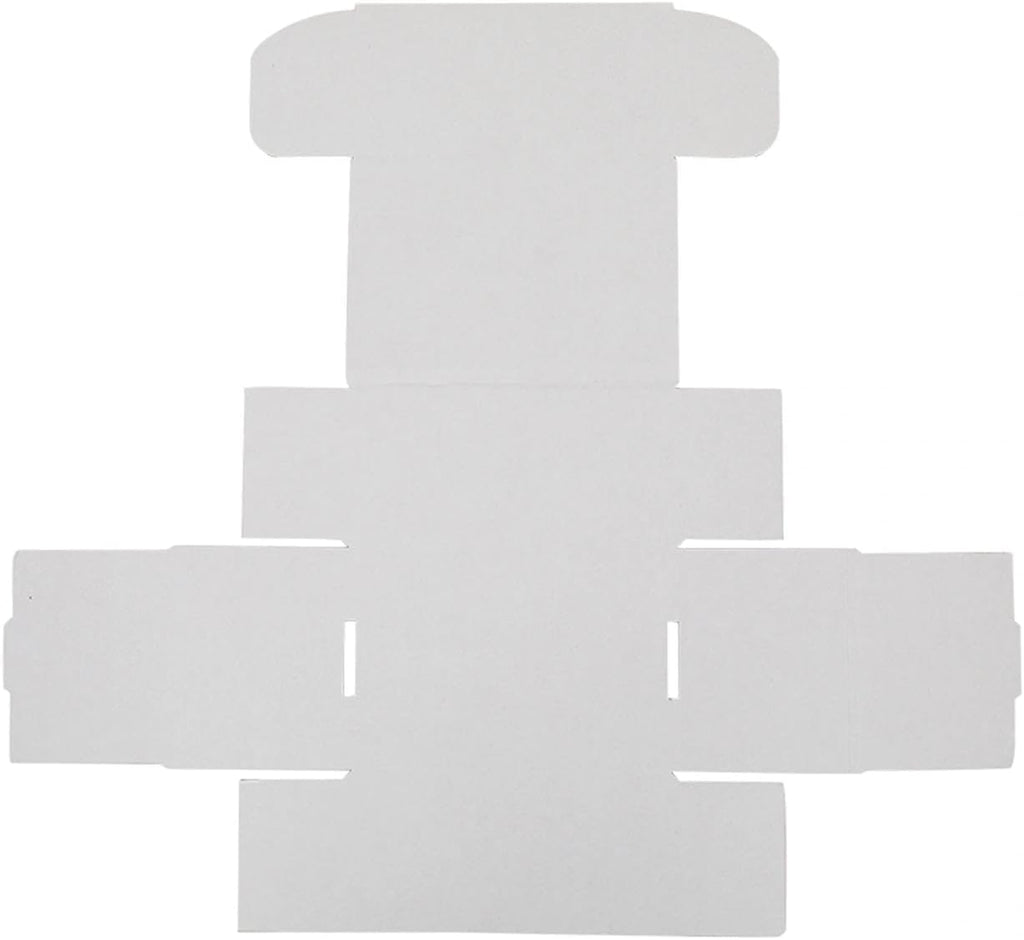 50 Packs Shipping Boxes, 6x4x3", White