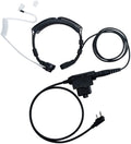 Throat Mic with U94 PTT for UV5R UV82 NX1300 K1 TK3360 2Way Radio