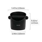 watchget Espresso Knock Box Small Coffee Knock Box for Coffee Grounds