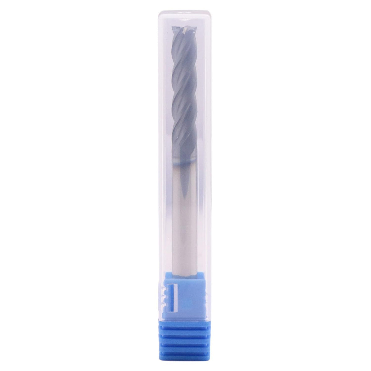 1/4" 4 Flute Solid Carbide Long Square End Mill, 3" OAL, AlTiN Coated