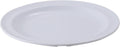 9" White Round Melamine Plates (Set of 12)