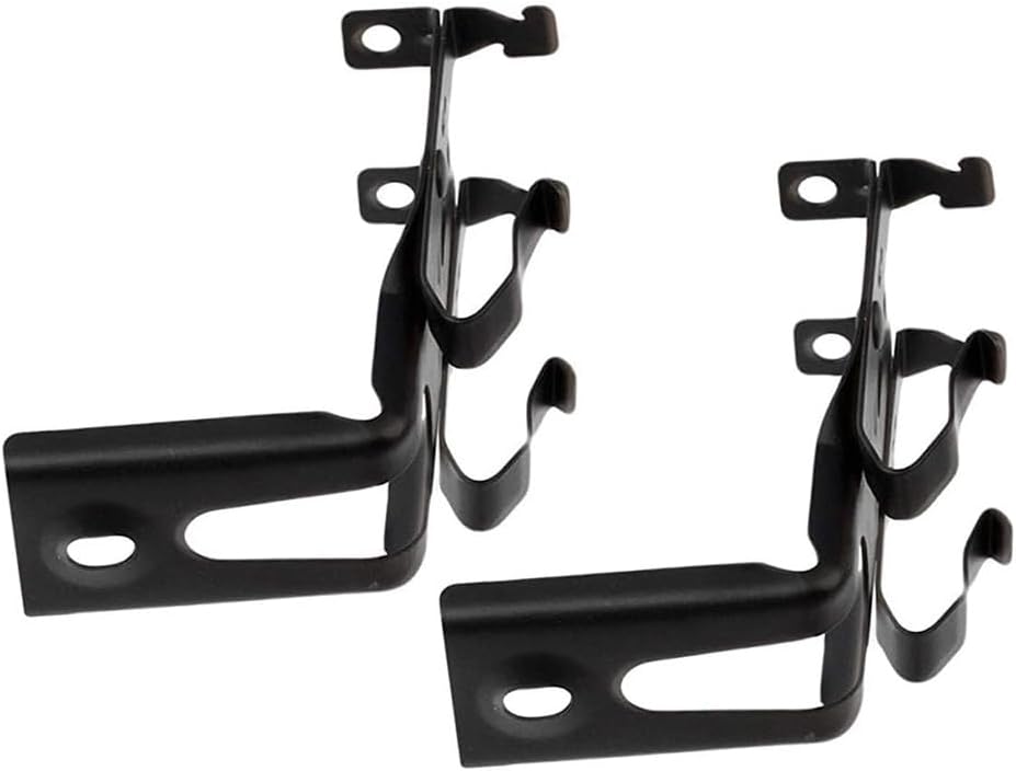 Garage Door 041-0136/41A5034 Safety Sensor Replacement Kit, Garage Door Repair Replacement Garage Sensor Brackets, Black