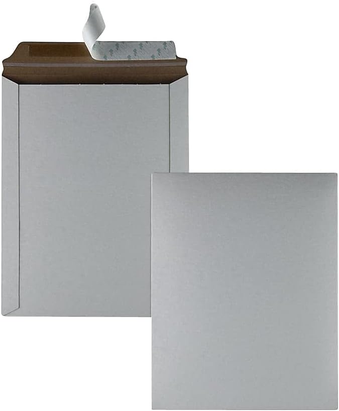 Photo/Document Mailer, Redi-Strip, White, 9.75x12.5, 25 per Box (64015)