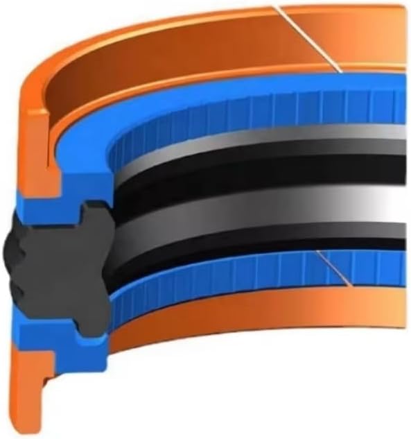 Compatible with Hallite Hydraulic Piston Seal KDAS DAS Double Acting Piston Seal