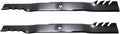Oregon Lawn Mower Blades, 2 Pack, Gator G3 Mulching Blades, Lawn Mower Parts, 22-7/8" Length, 46" Deck, Fits Most Standard Mowers Such as Ariens, AYP, Dixon, Husqvarna, Poulan, Stens and More (96-370)