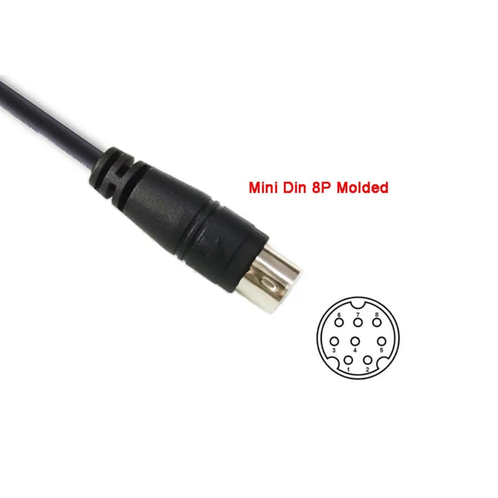 Compatible with Delta DVP Series PLC Programming Cable(1.8m/6ft)