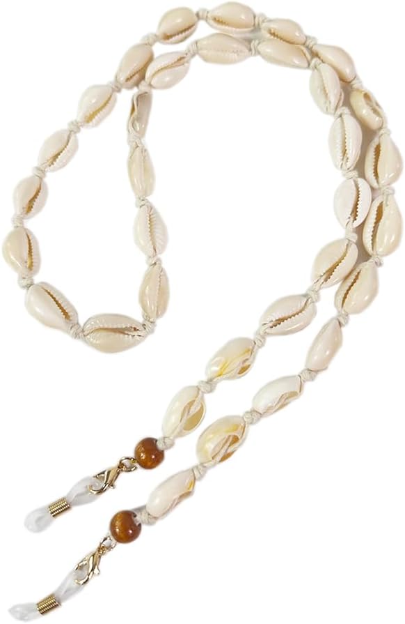 Shell Eyeglass Chain sunglasses Holder Chain Women’s sunglasses strap eyewear Reading glass Necklace Lanyard