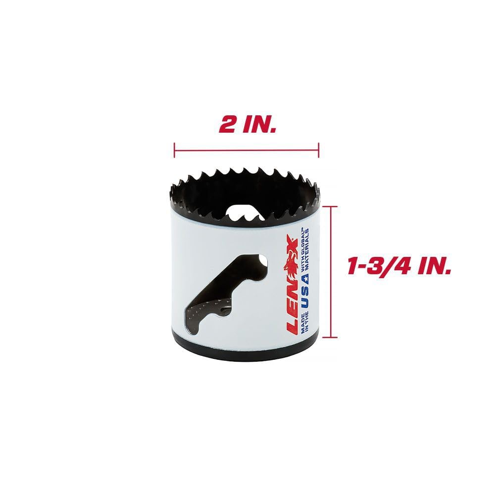 Lenox Tools - 3003232L Bi-Metal Speed Slot Hole Saw with T3 Technology, 2"