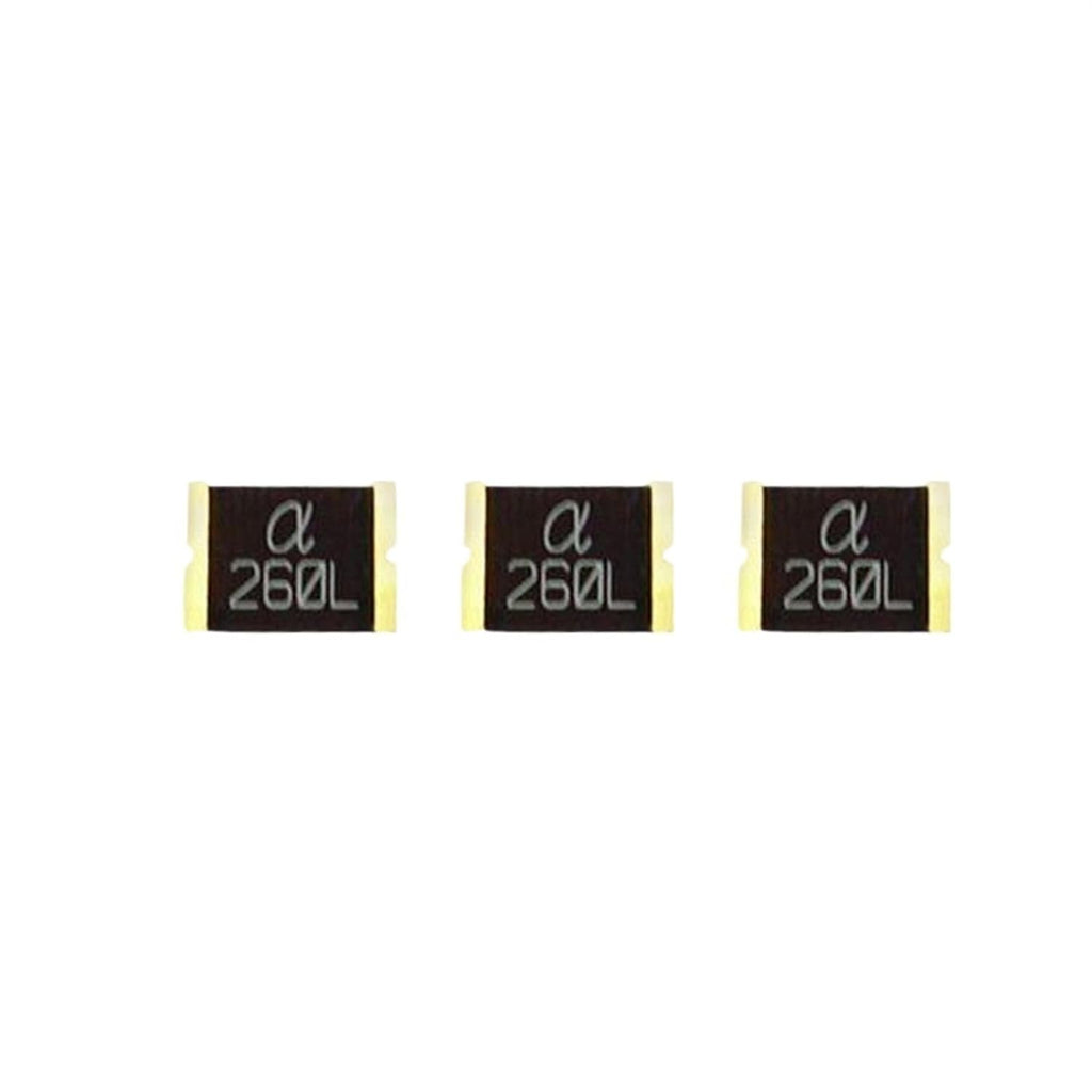 20Pcs PTC 1812 100mA 200mA 300mA 500mA 1.1A Automatic Recovery Fuse SMD Resettable(2.6A)