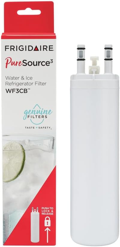 Frigidaire WF3CB Refrigerator Water Filter Replacement, White
