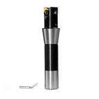 OSCARBIDE Indexable End Mill R8 Shank TP22,1" Cutting Diameter,2 Flutes