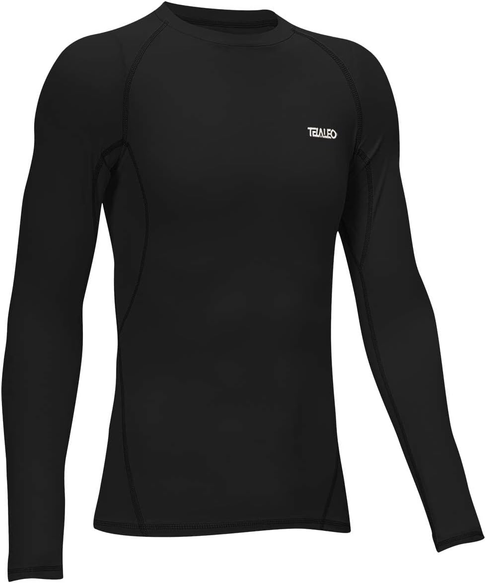 Boys Thermal Set Fleece Lined Youth Compression Shirt Pants | Fleece lined thermal underwear for kids; youth athletic