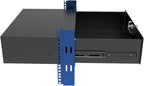 3U Server Cabinet Case 19" Rack Mount Lockable Drawer with Key