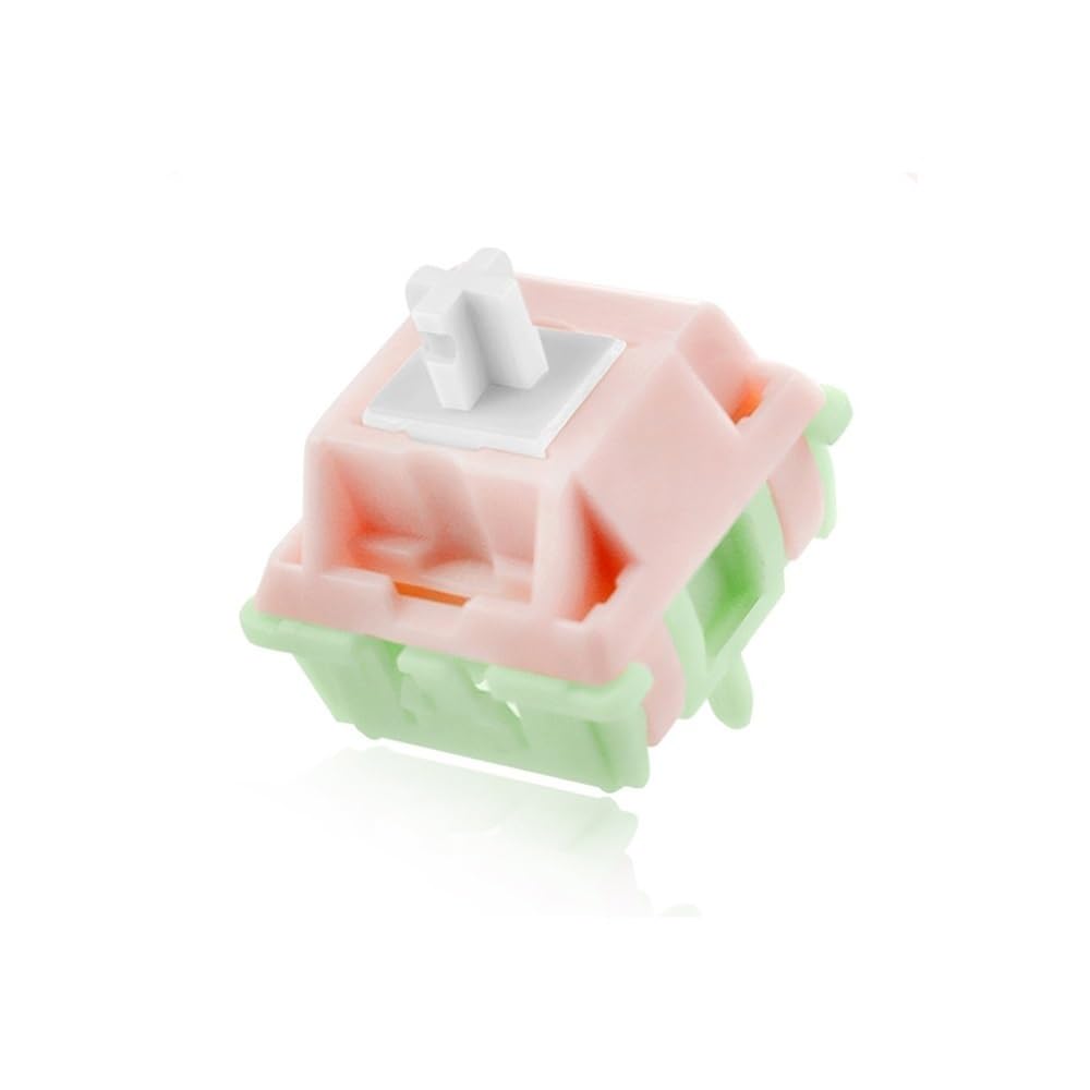 PAKJEL MMD Vivian Switch Pre-Lubed Edition, 5PIN Linear Switch for Custom Mechanical Keyboard (Color : 43g, Size : 90PCS)