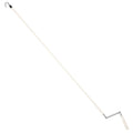 1 Pack Skylight Opener Pole Universal Shade Crank Wand, Beige