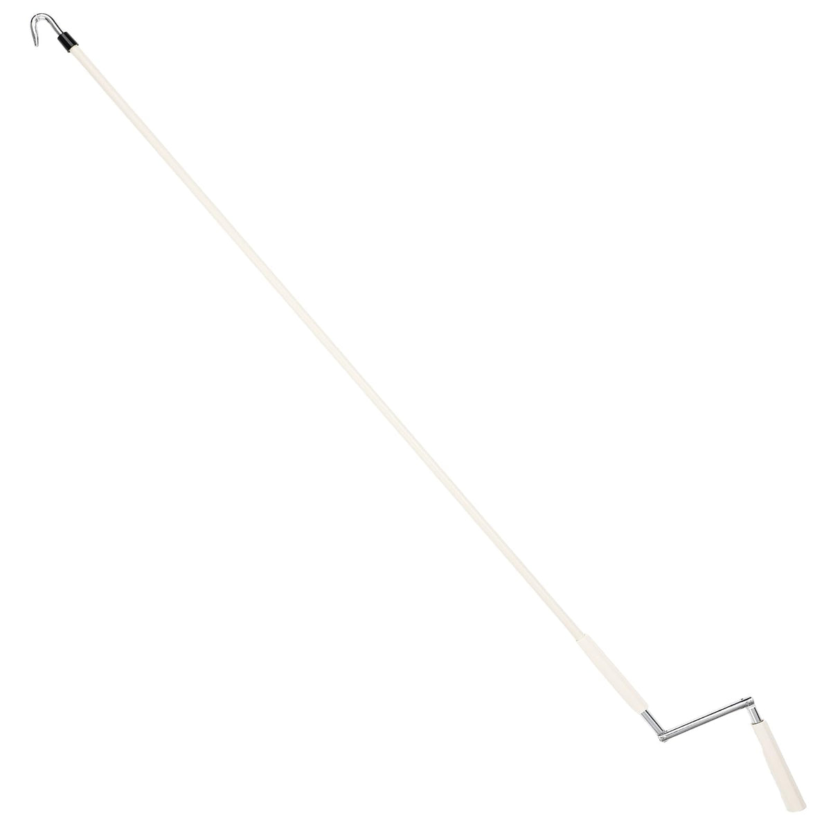1 Pack Skylight Opener Pole Universal Shade Crank Wand, Beige
