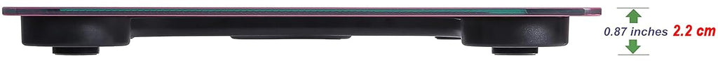 Scale for Body Weight, Digital Bathroom Scale, Weight Scales for People,Body Scale,Pink,Max:400LB/180KG,2 Weighing