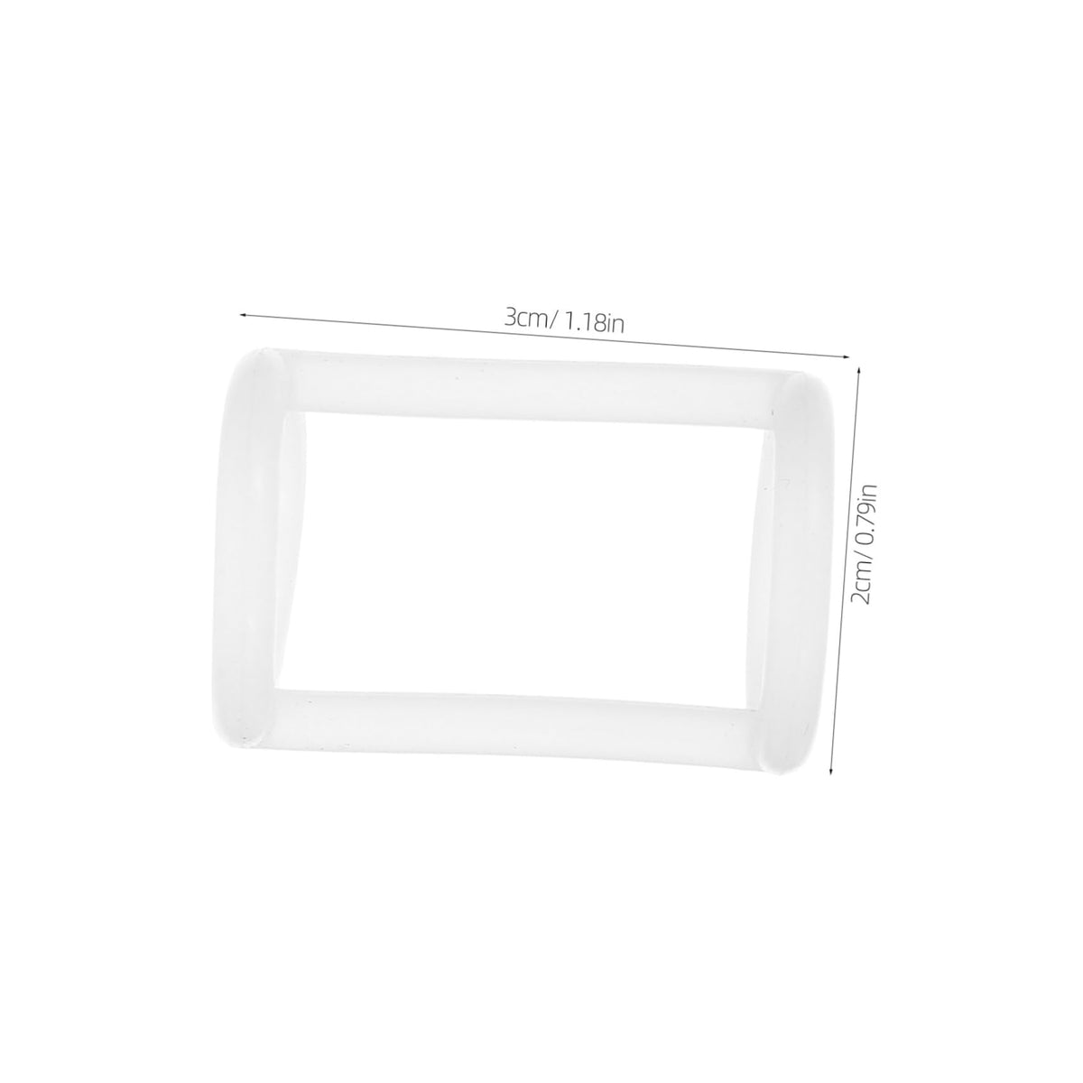 2pcs Silicone Seal Rings for Ice Cream Makers, Leak Prevention