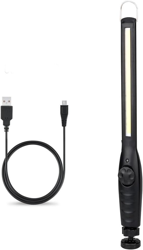 LED Work Light, 700 Lumens Rechargeable, Cordless Portable Magnetic COB LED Inspection Light, Suitable for car