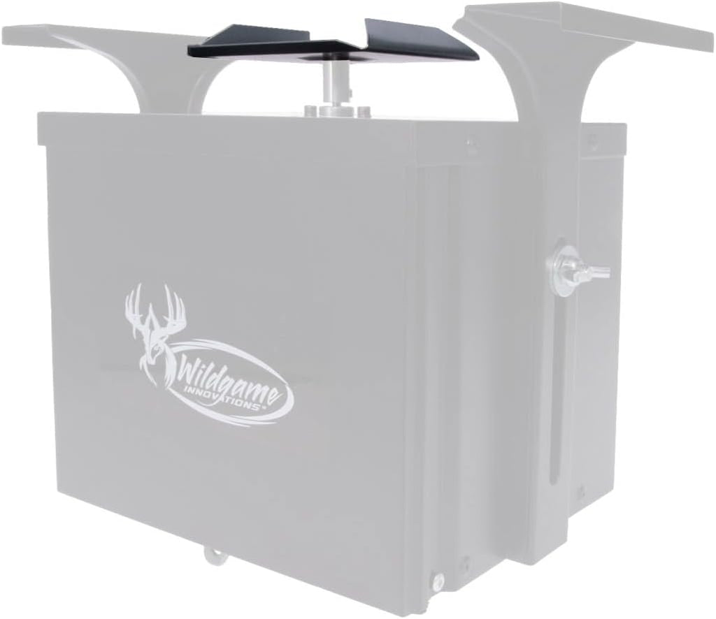 6V Spinner Plate for Game Feeder | Easy-to-Install Durable Long-Lasting Galvanized Steel Replacement Spinner for Deer