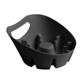 PlumbCraft MaxClean Plunger Tray, 7.5 in., Black, Universal Design
