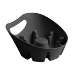 PlumbCraft MaxClean Plunger Tray, 7.5 in., Black, Universal Design