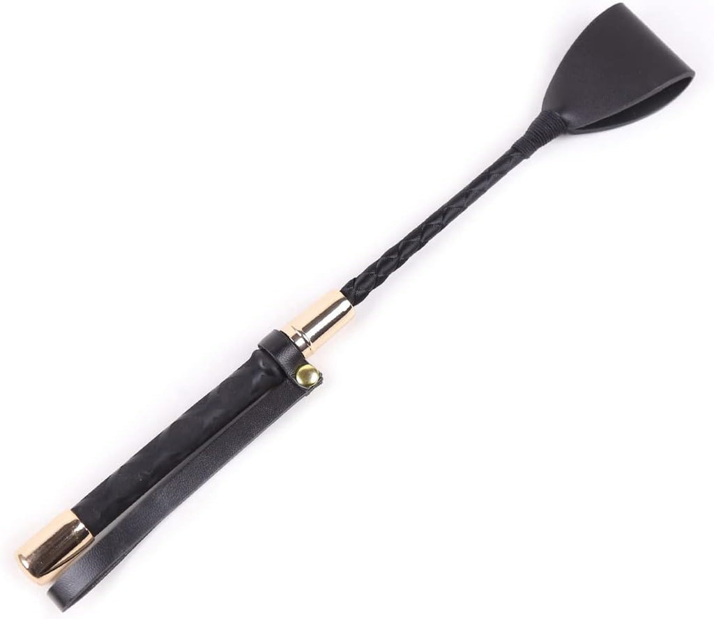 Genuine Leather Riding Crop,Riding Crop Leather,Equestrian Whip,Crop for Horses,Black Riding Crop,Horseback Crop