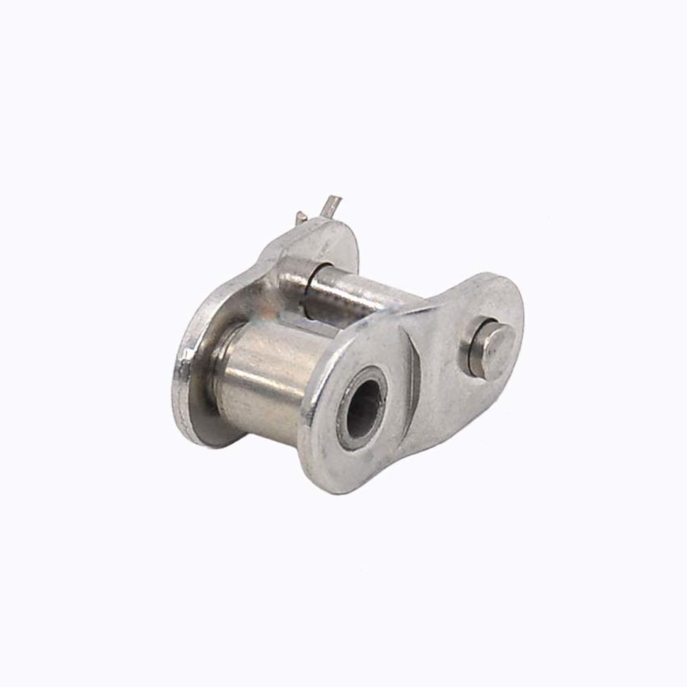 1Pcs #80 Stainless Steel Roller Chain Connecting Link- Offset Link Half Link for 16A #80H Roller Chain (NO.1363)