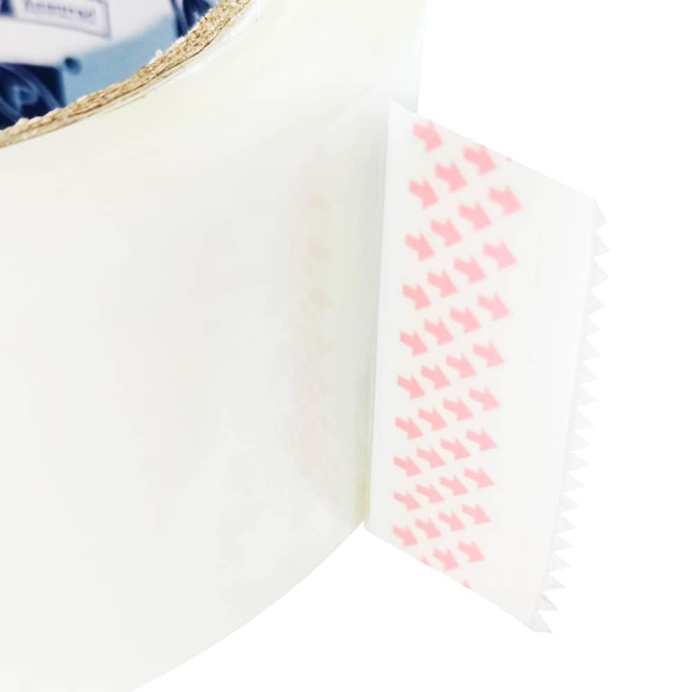 Heavy Duty Packing Tape 6 Rolls with Tape Gun, 1.88”x 55Y | Clear, 2.7 mil, Ultra Strong, Refill for Packaging and