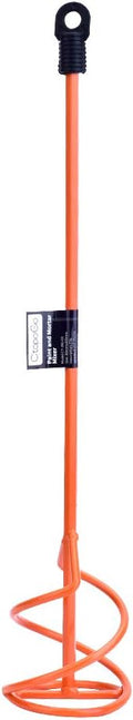 Paint & Mortar Mixer, 16" L, 3" Dia (Orange#03) | Compound, Sealer, Grout, Thinset, Plaster, Mud, Cement, Stirring