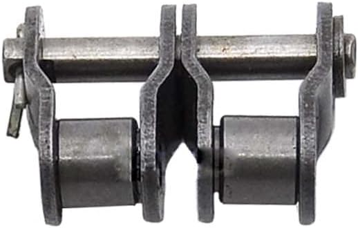 1Pcs #80-2 Double Strand Roller Chain Connecting Links- Offset Link Half Link Carbon Steel for 16A-2#80H-2 Roller Chain