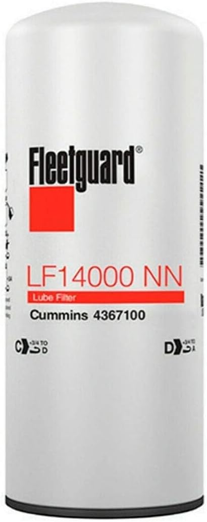 Fleetguard LF14000NN (Upgrade of LF9080) Oil Filter (1-Pack)