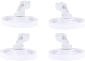 154174501 Dishwasher Wheels Bracket Assembly (4-Pack) Replaces Replacement for Frigidaire Kenmore Tappan Westinghouse Dishwasher, Replaces 154174401 5300809640 154294801 AP2135554 PS452448