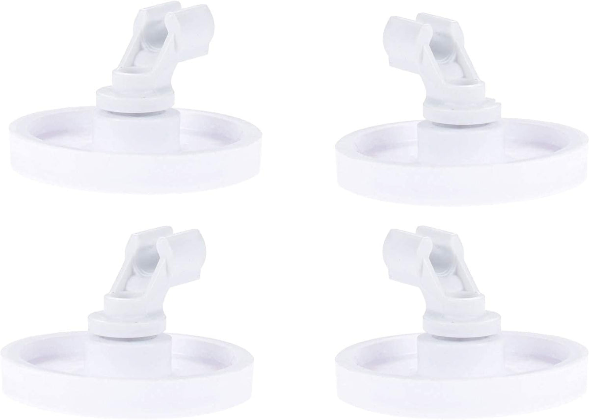 154174501 Dishwasher Wheels Bracket Assembly (4-Pack) Replaces Replacement for Frigidaire Kenmore Tappan Westinghouse Dishwasher, Replaces 154174401 5300809640 154294801 AP2135554 PS452448