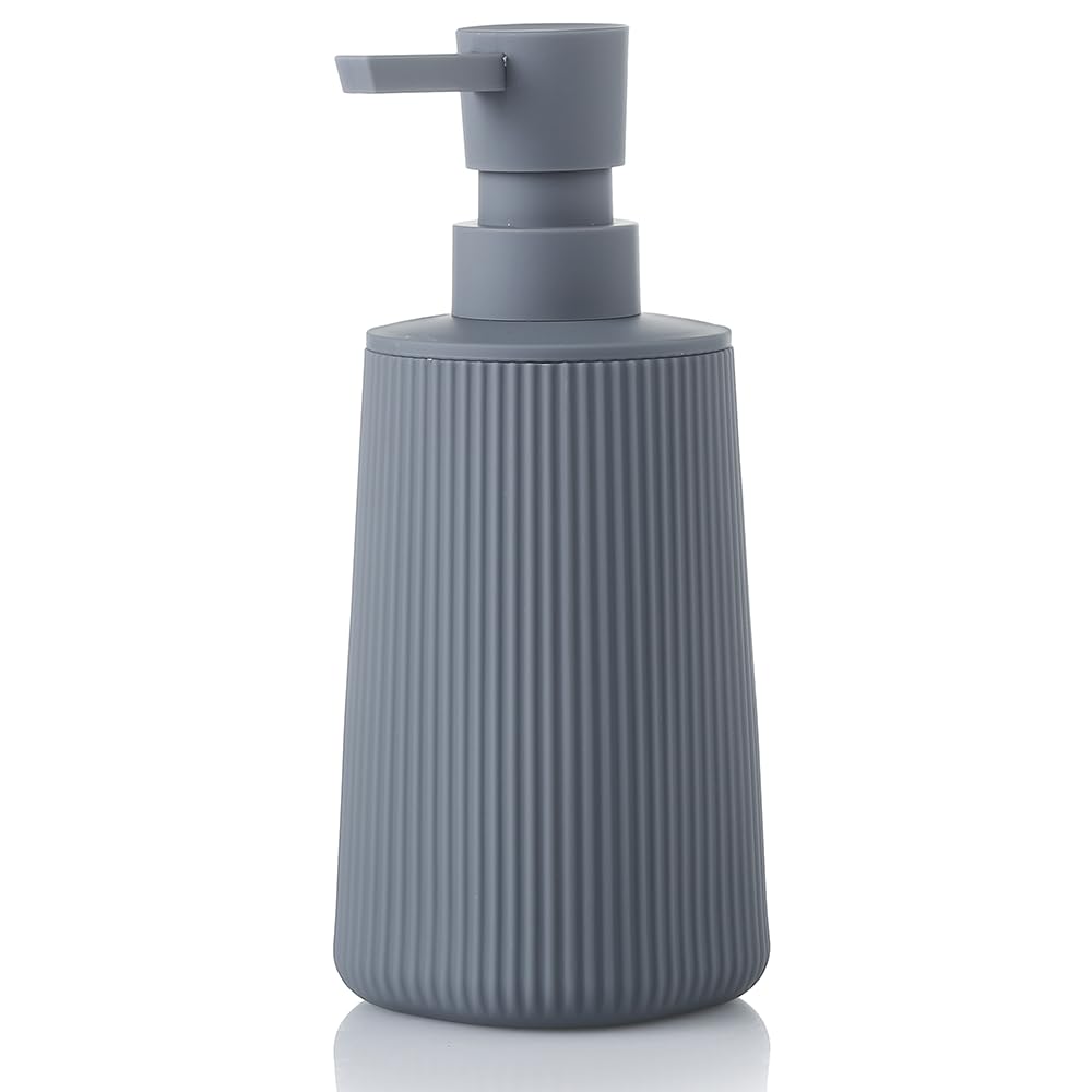 Small Soap Dispenser for Bathroom and Kitchen Matte Gray